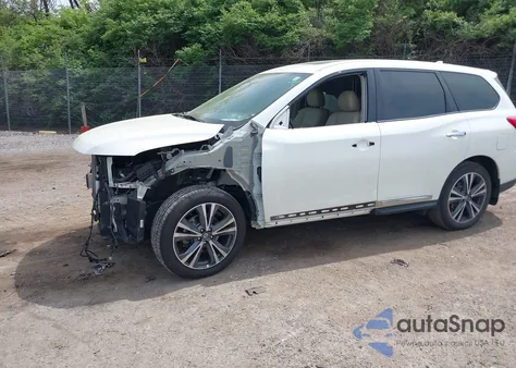 2020 Nissan Pathfinder Platinum 4Wd из США, поврежденный, VIN 5N1DR2DM0LC649246